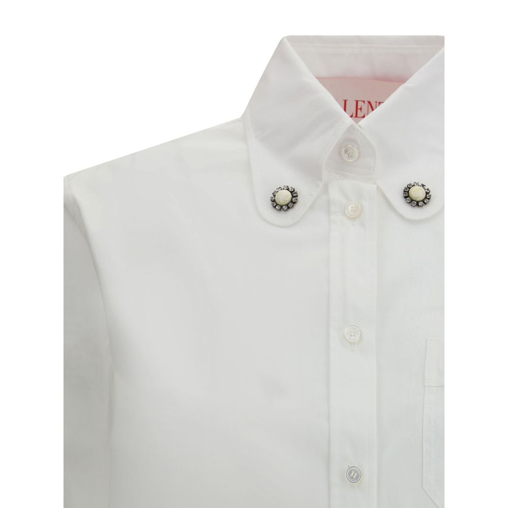 Classic collar embellished Valentino's Shirt