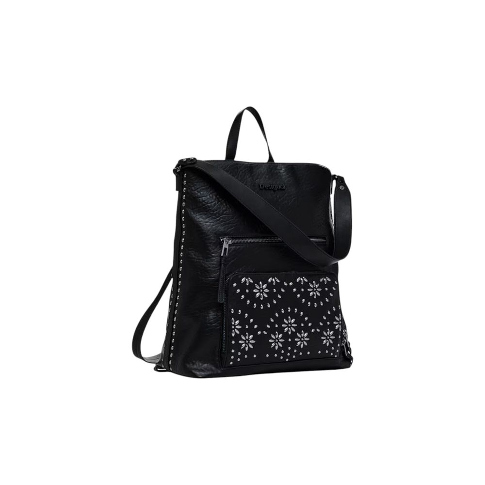 Black Polyethylene Backpack