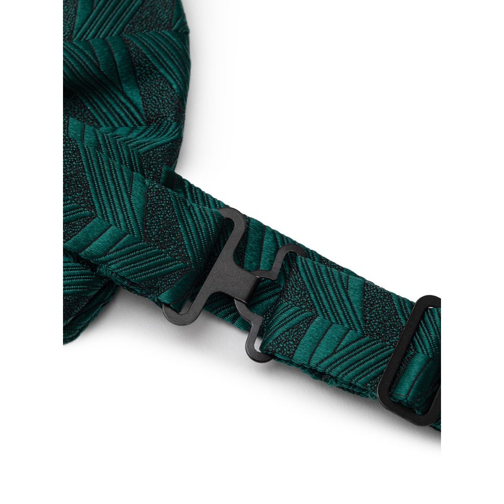 Green Silk Ties & Bowty