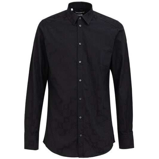 Black Cotton Shirt