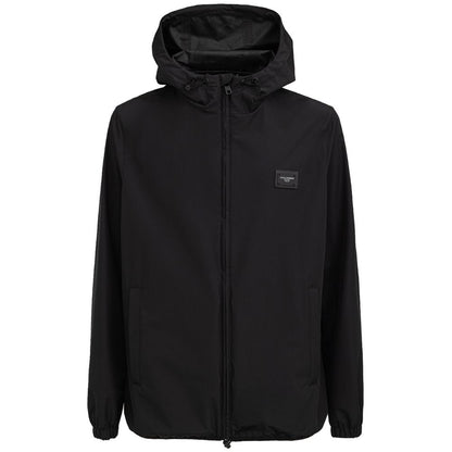 Black Polyester Jacket