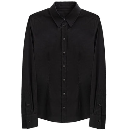 Black Cotton Shirt