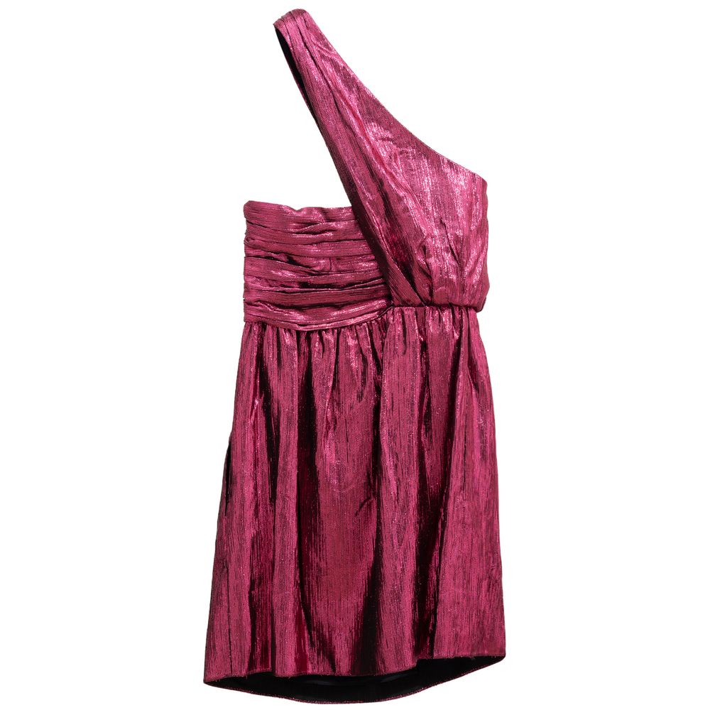 Fuchsia Viscose Dress