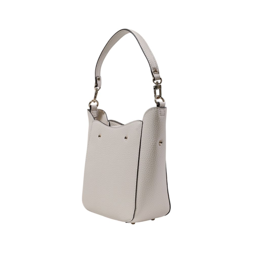 Cream Polyethylene Handbag