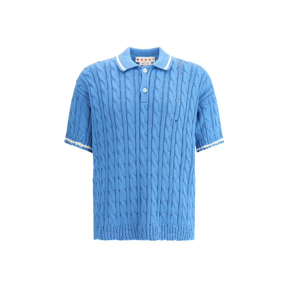 Knit Polo Shirt