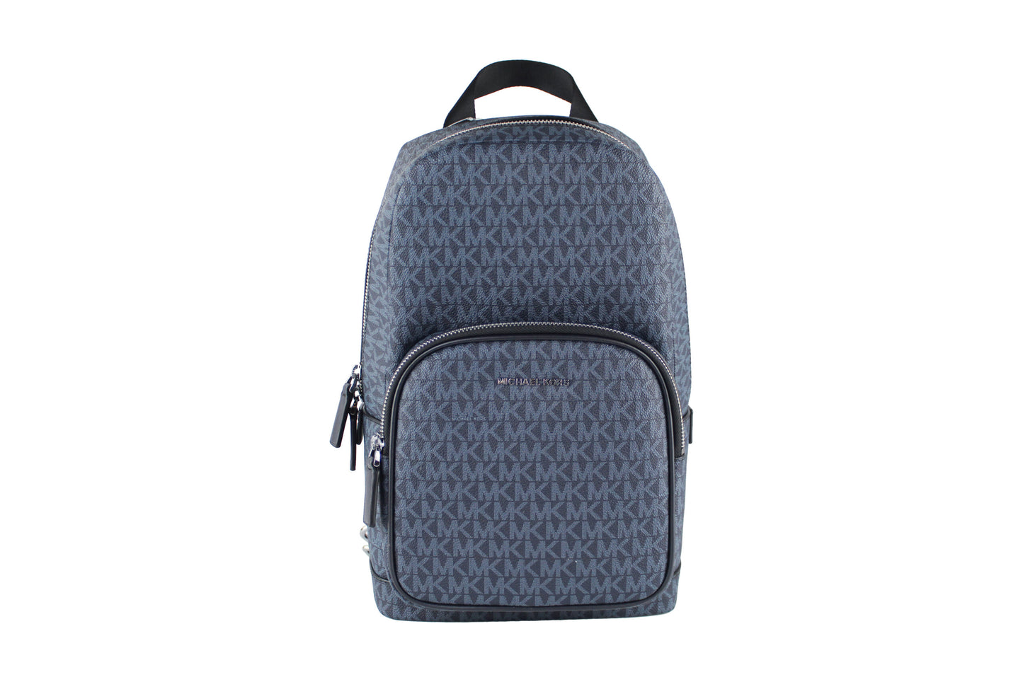 Cooper Medium Navy Signature PVC Sling Backpack