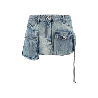 Denim Mini Skirt