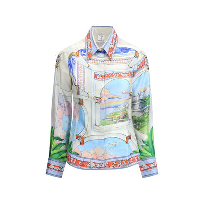 Colorful silk Shirt