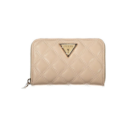 Beige Polyethylene Wallet