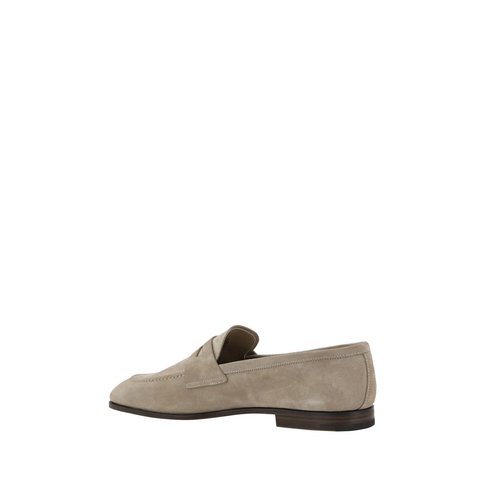 Suede Loafers