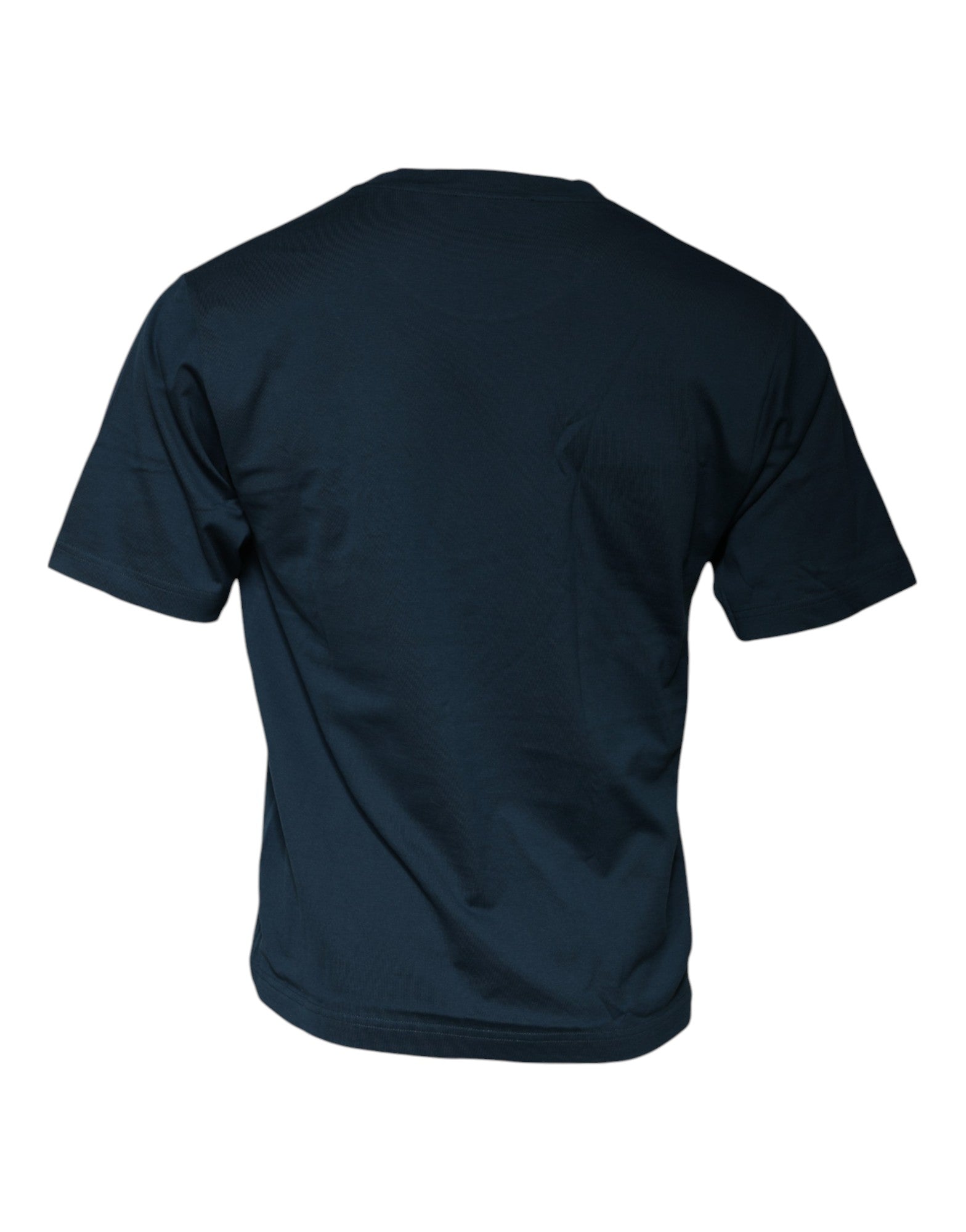 Blue Logo Crew Neck Short Sleeves T-shirt