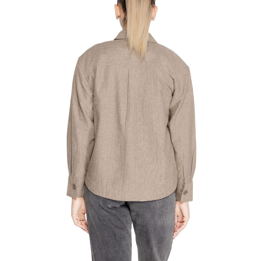 Beige Recycled Cotton Sweater