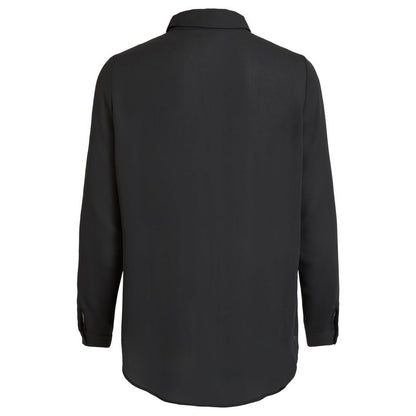 Black Polyester Sweater