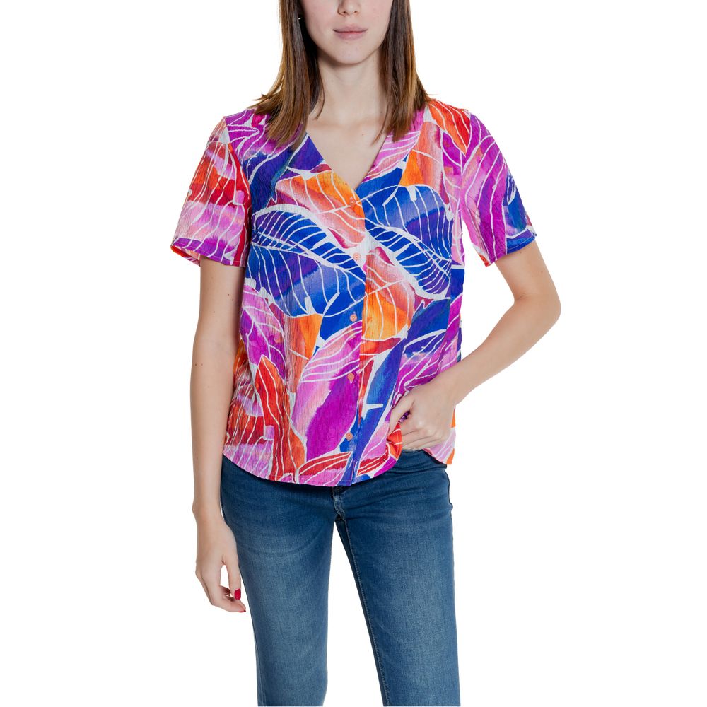 Multicolor Viscose Shirt