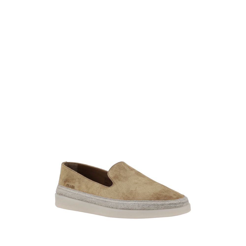 Suede Loafers