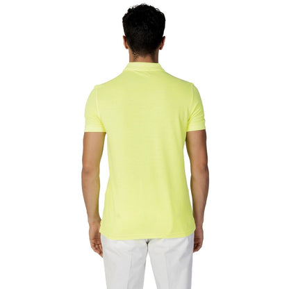 Yellow Cotton Polo Shirt