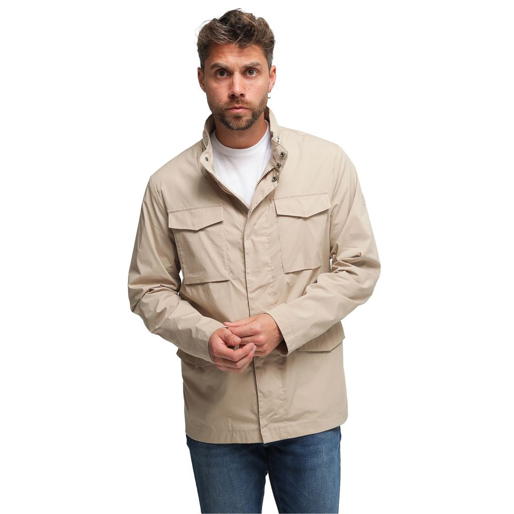 Beige Cotton Jacket