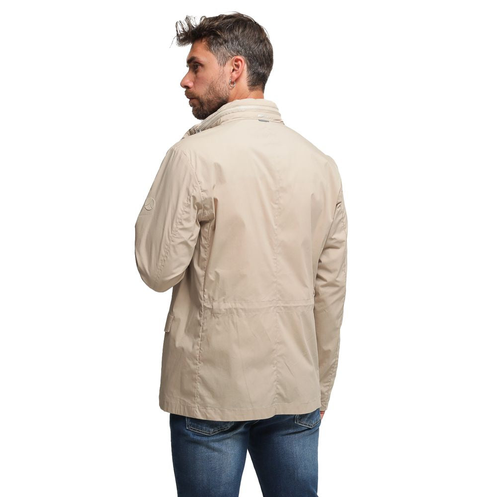 Beige Cotton Jacket