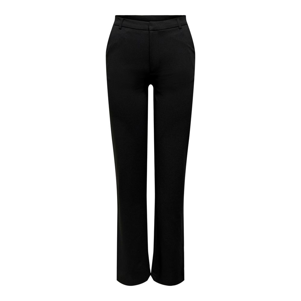 Black Elastane Jeans & Pant