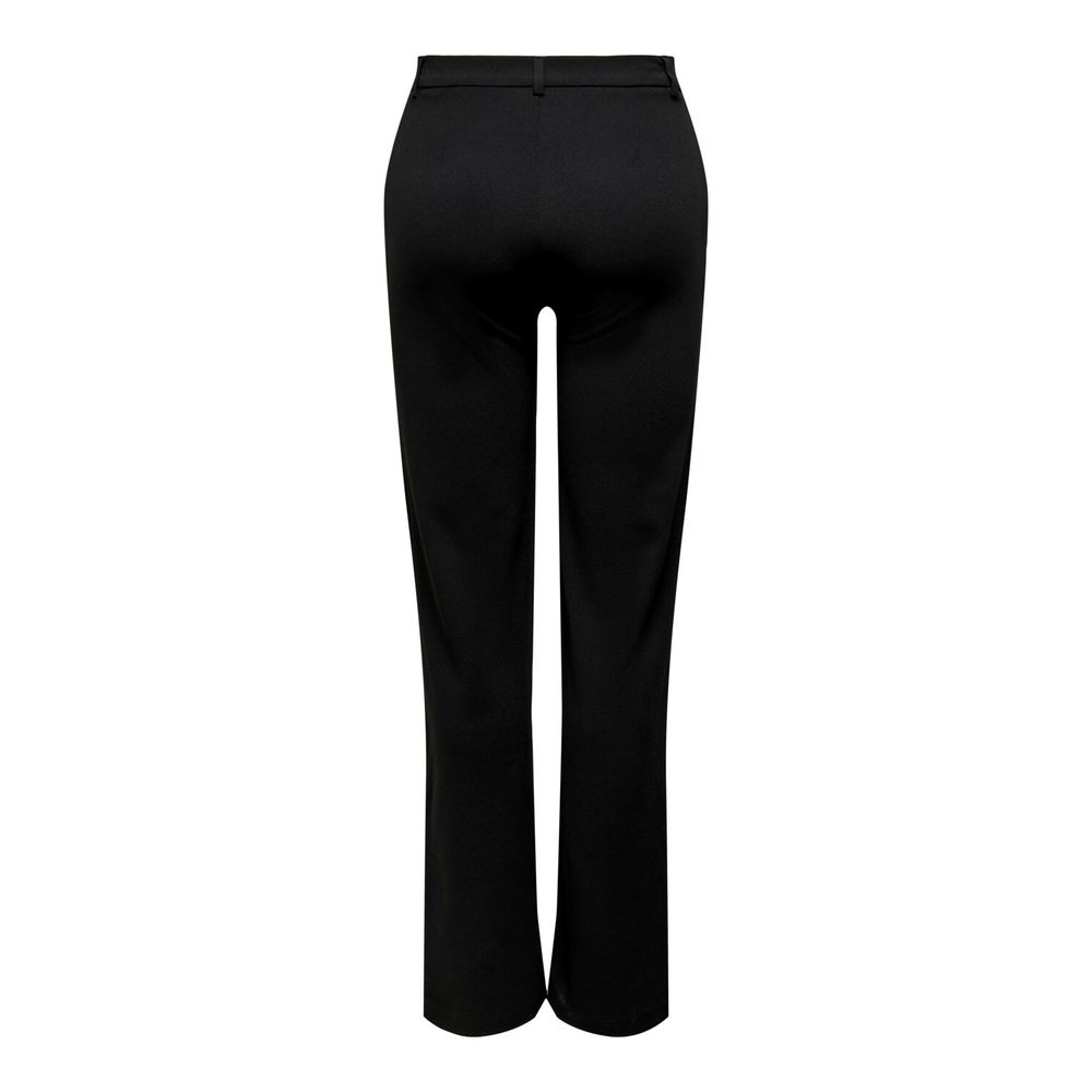 Black Elastane Jeans & Pant