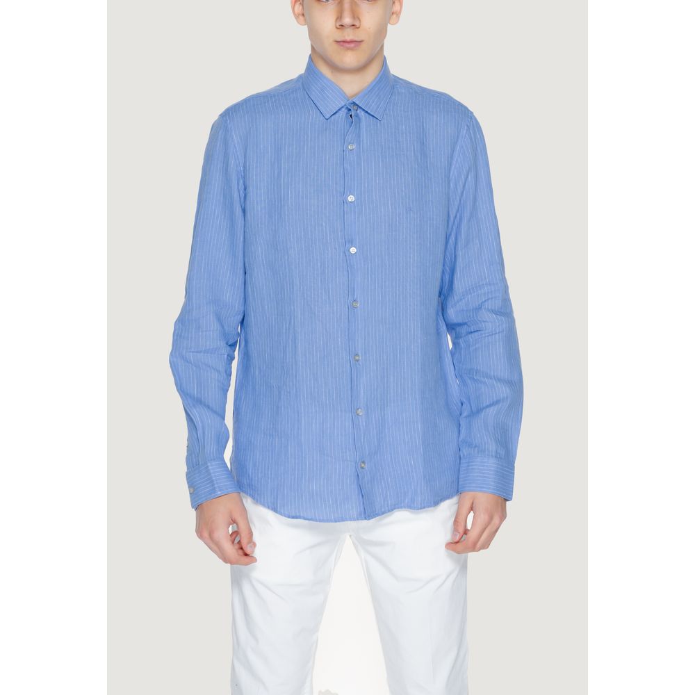 Blue Linen Shirt