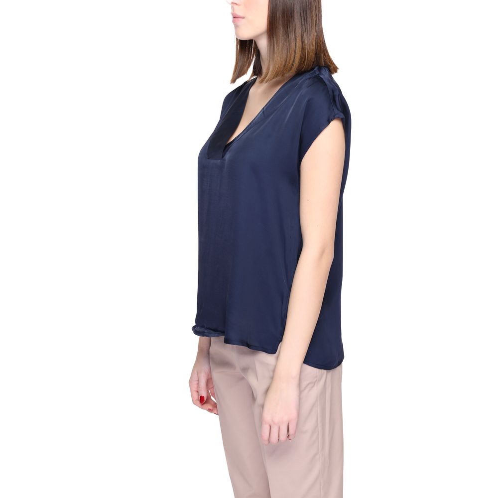 Blue Viscose Shirt