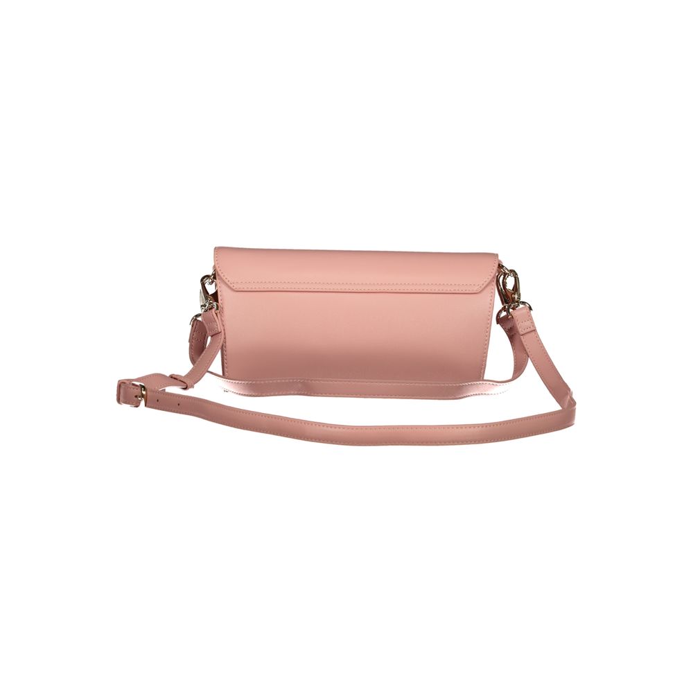 Pink Polyethylene Handbag