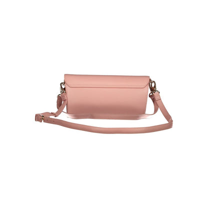 Pink Polyethylene Handbag