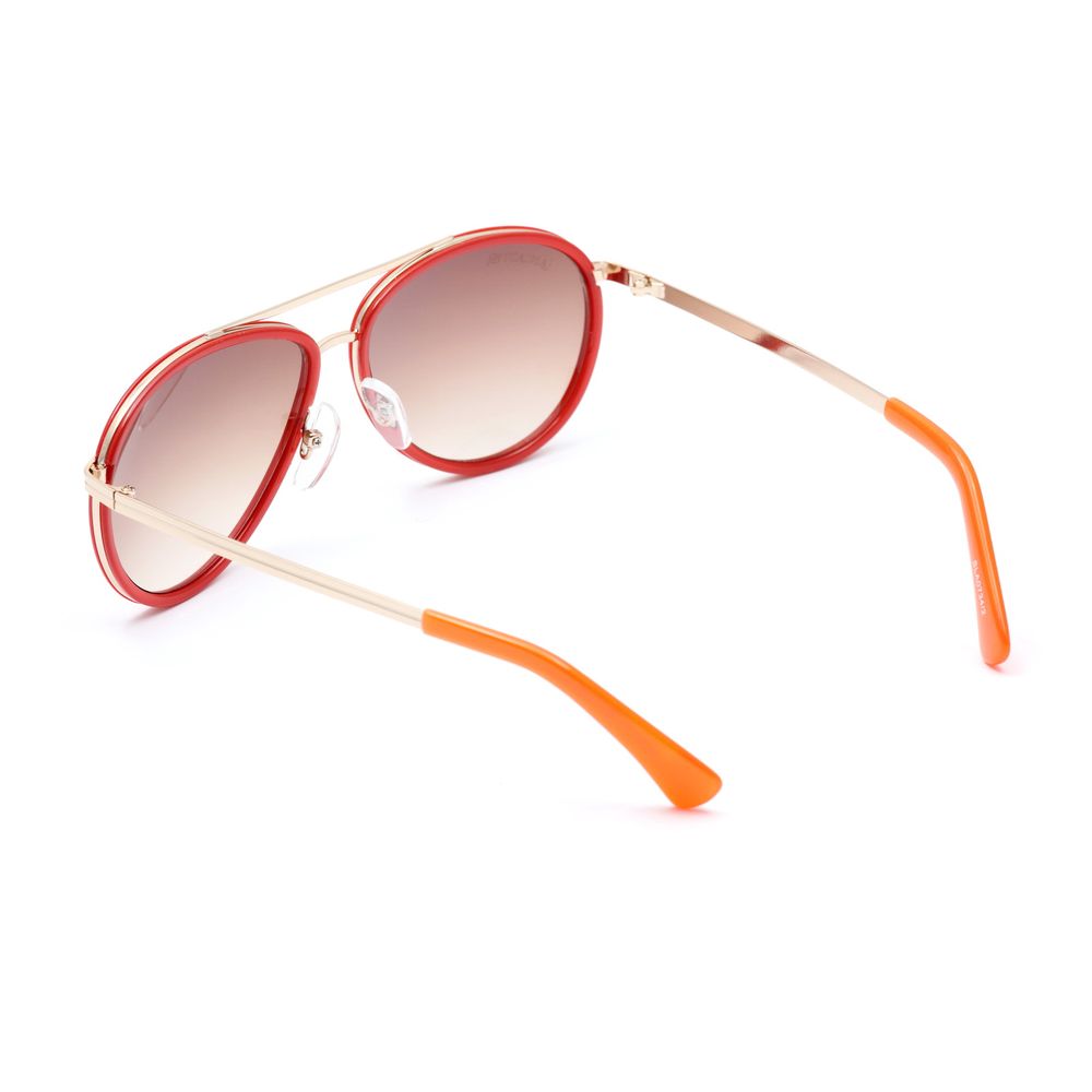 Red Metal Sunglasses