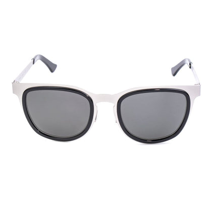 Gray Stainless Steel Sunglasses