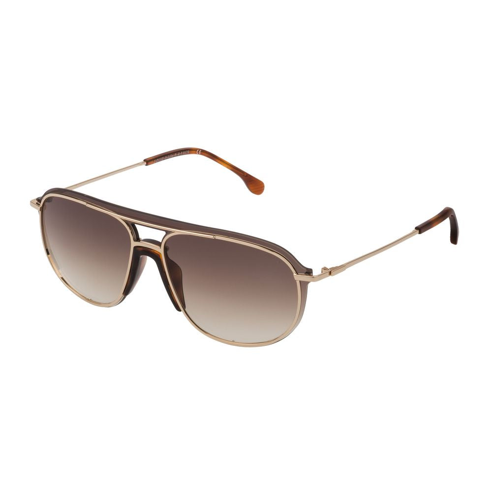 Rose Gold Metal Sunglasses