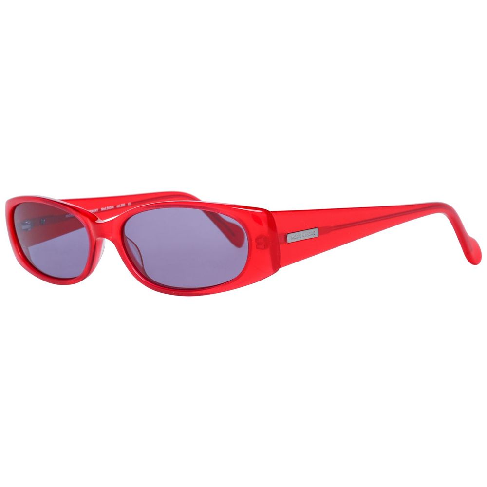 Red Plastic Sunglasses