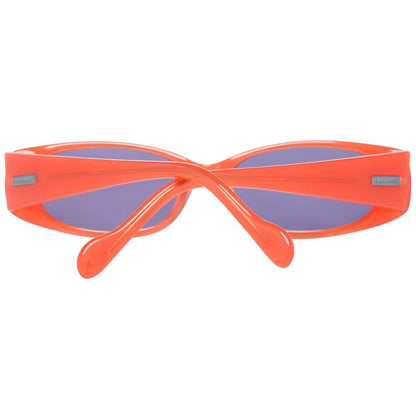 Orange Plastic Sunglasses