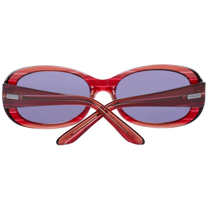 Red Plastic Sunglasses