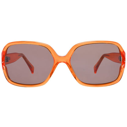 Orange Plastic Sunglasses