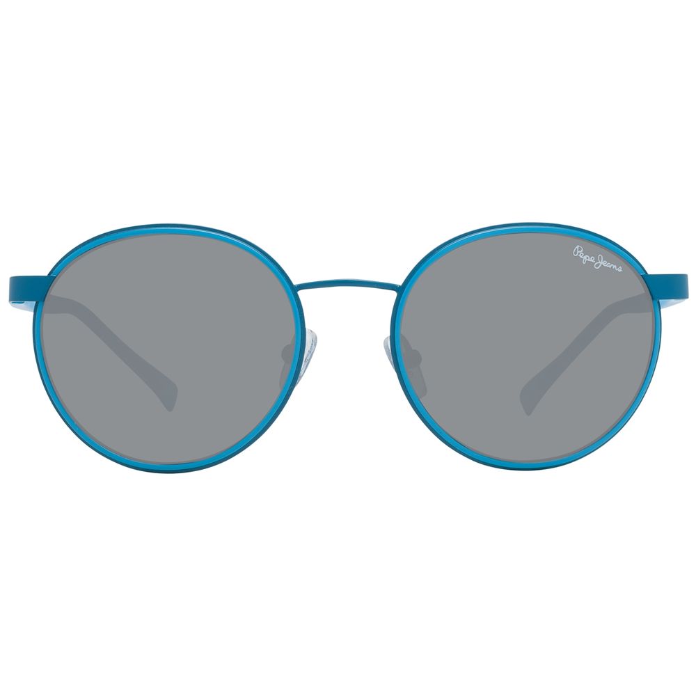 Blue Metal Sunglasses