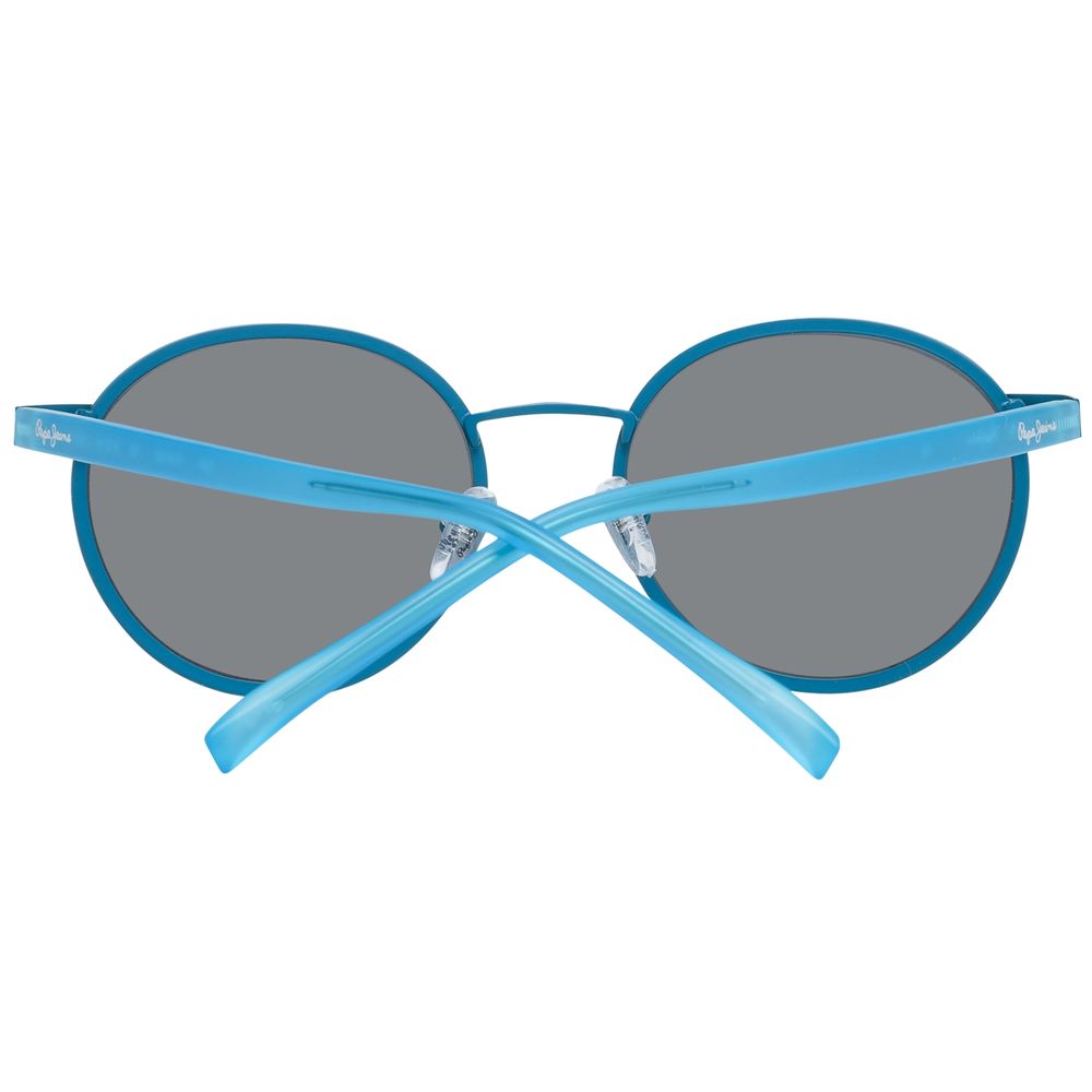 Blue Metal Sunglasses