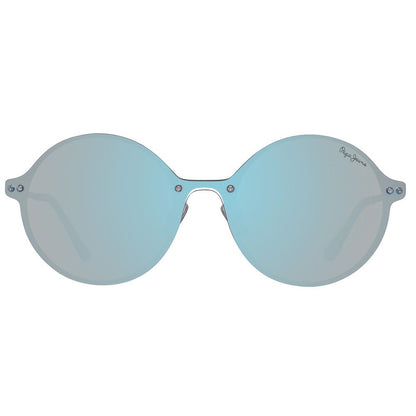 Blue Metal Sunglasses