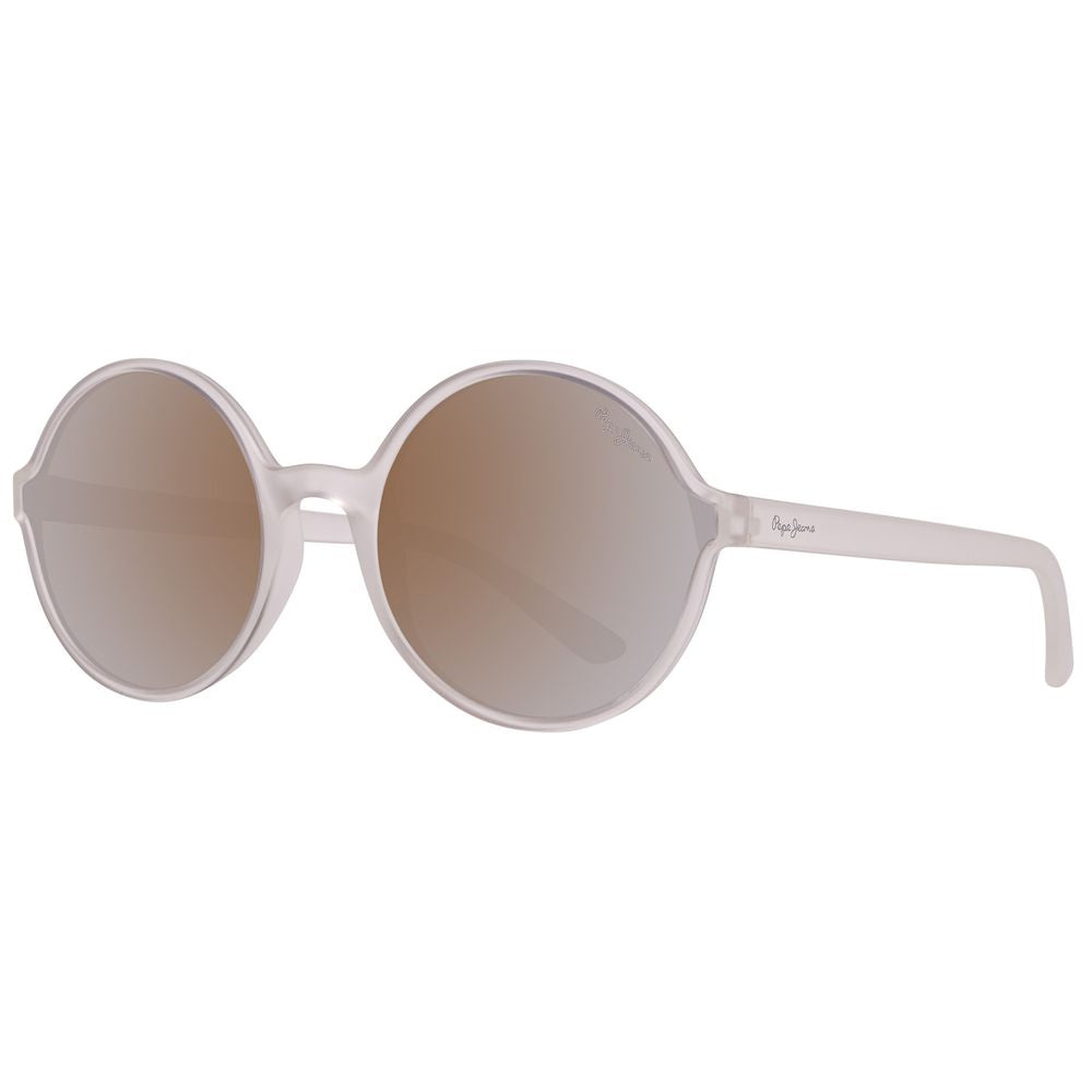 Transparent Plastic Sunglasses