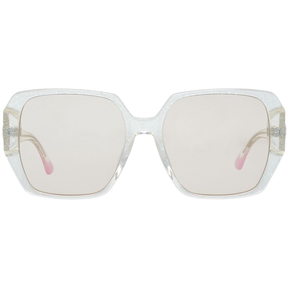 Transparent Plastic Sunglasses