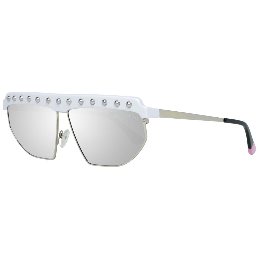 White Metal Sunglasses