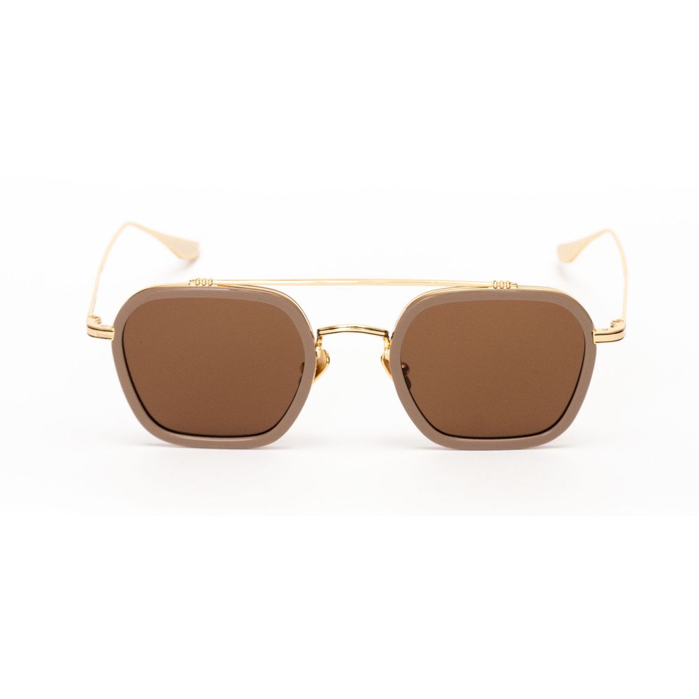 Gold Titanium Sunglasses