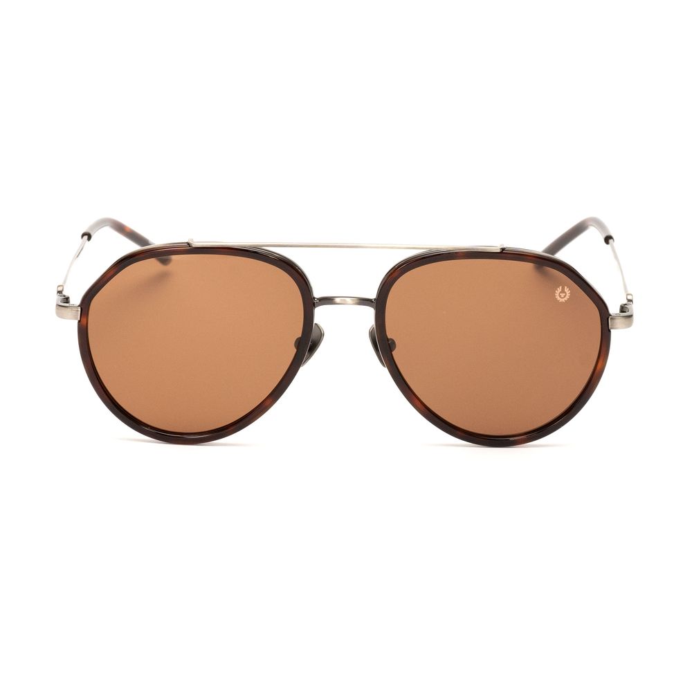 Brown Titanium Sunglasses