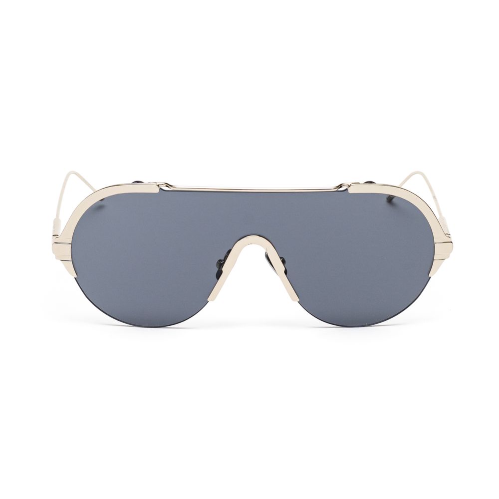 Gray Stainless Steel Sunglasses