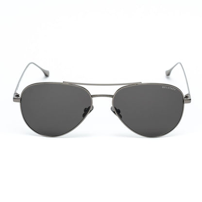 Gray Stainless Steel Sunglasses