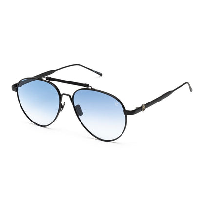 Black Stainless Steel Sunglasses