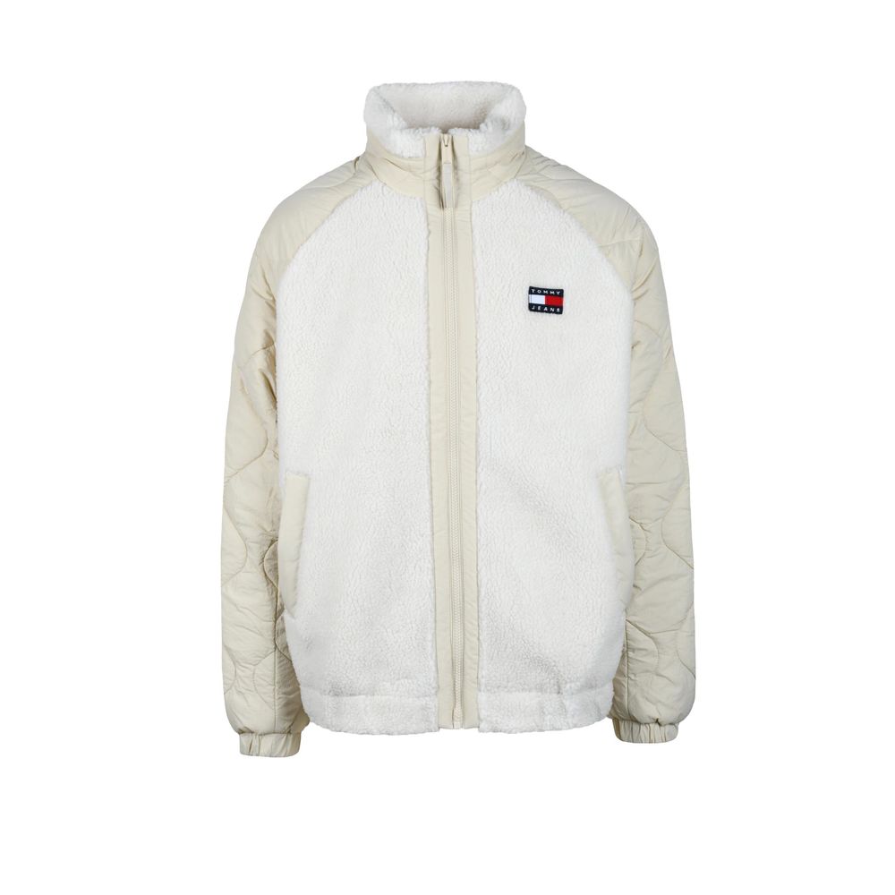 Cream Polyester Jacket