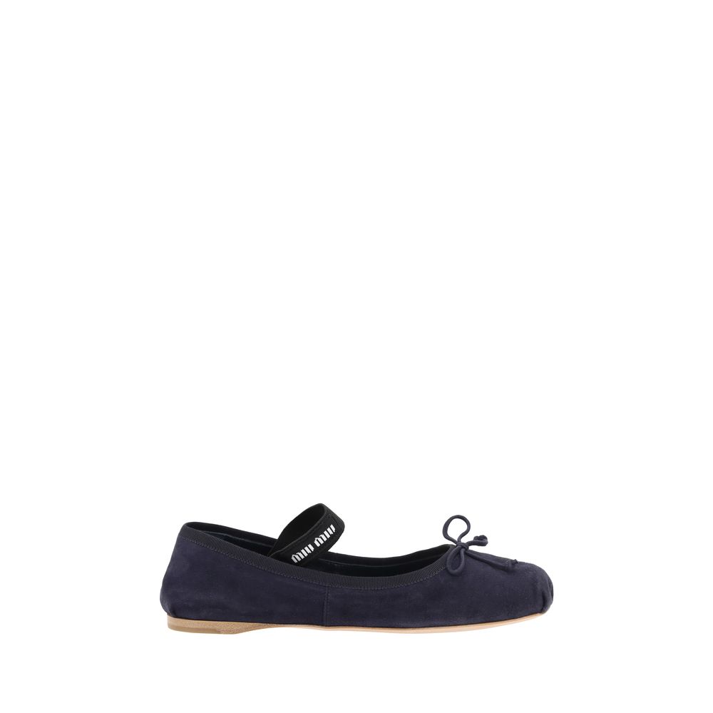 Suede Ballerinas