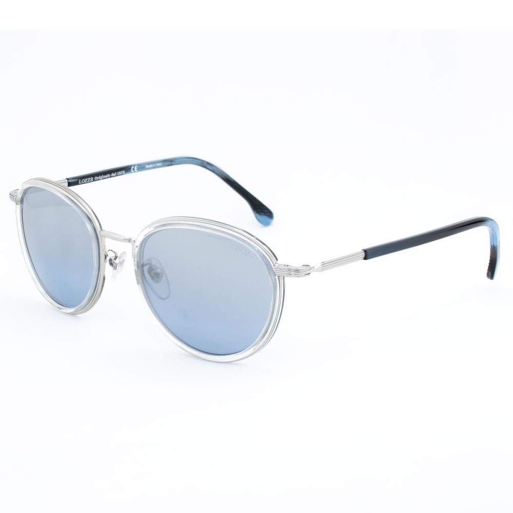 Blue Metal Sunglasses