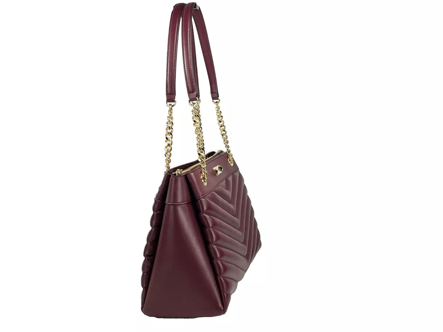 Whitney Medium Chain Shoulder Bag Purse Oxblood